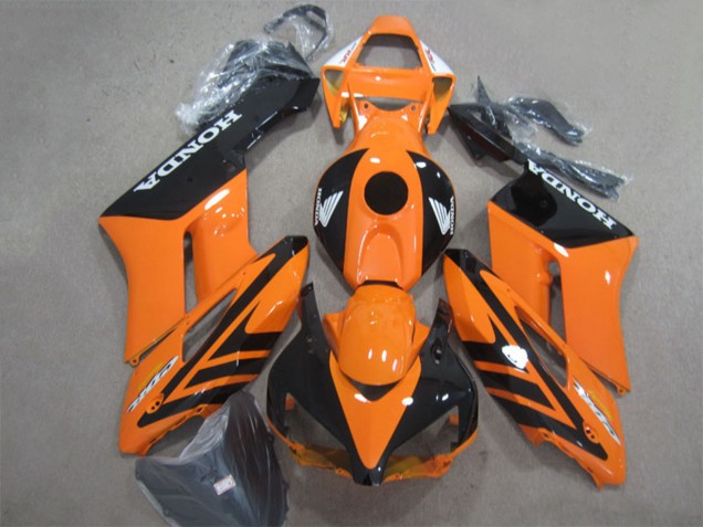 Carenado Moto Honda CBR1000RR 2004-2005 - Naranja Negro Brillante