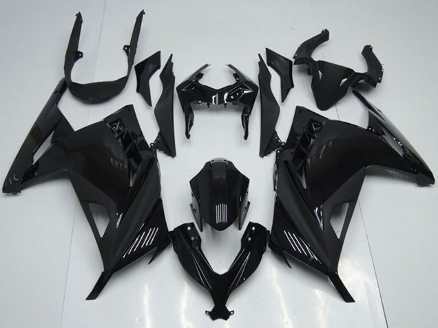 Carenados Moto Kawasaki ZX300R 2013-2018 - Negro Brillante