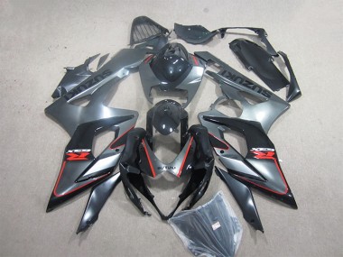 Kits Carenado Moto Suzuki GSXR 1000 2005-2006 - Negro Gris Rojo