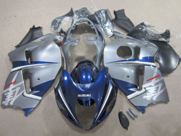 Carenados Moto Suzuki GSXR 1300 Hayabusa 1996-2007 - Plata Azul