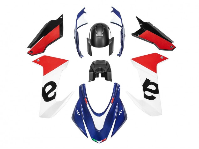 Carenados Moto Aprilia RS660 2020-2024 - Blanco Azul Rojo