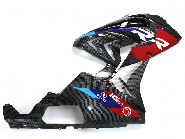Carenados Moto BMW S1000RR 2015-2016 - Azul Rojo FibraCarbono