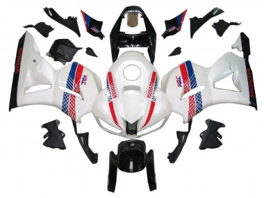 Kits Carenado Moto Honda CBR600RR 2013-2026 - Blanco Rojo Azul