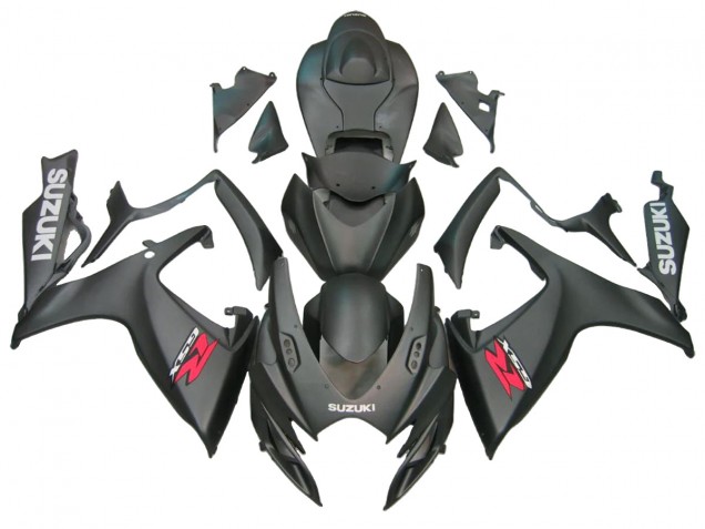 Carenados Moto Suzuki GSXR 600/750 2006-2007 - Negro Mate