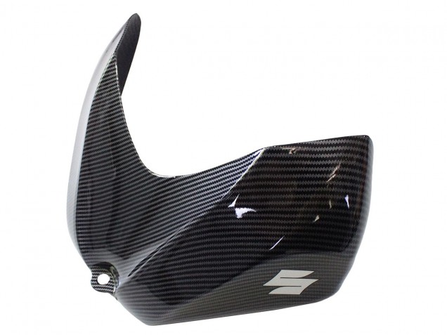 Carenados Moto Suzuki GSXR 600/750 2006-2007 - Negro Blanco FibraCarbono Estilo