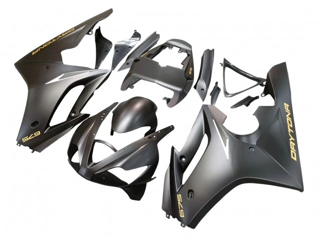 Carenados Moto Triumph Daytona 675 2006-2008 - Negro Mate