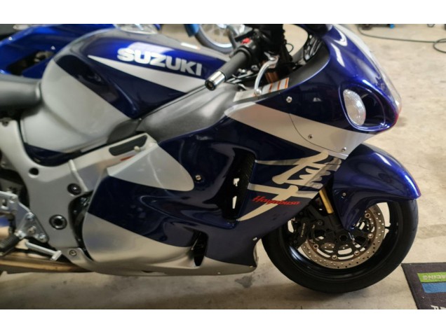 Carenados Moto Suzuki GSXR 1300 Hayabusa 1996-2007 - Azul Blanco