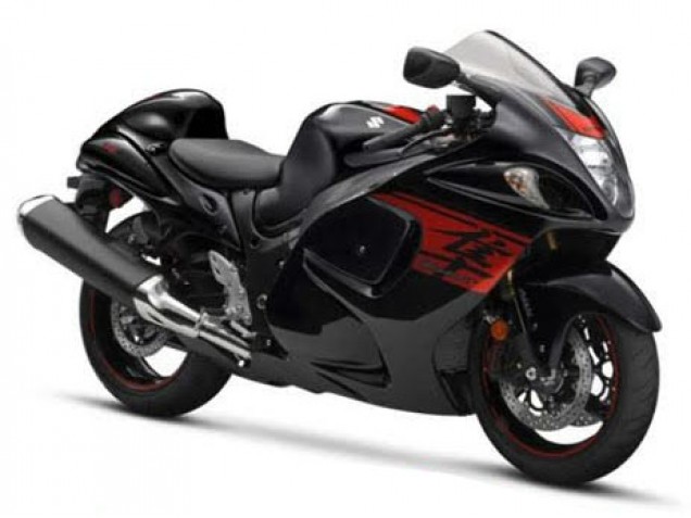 Carenado Moto Suzuki GSXR 1300 Hayabusa 2008-2020 - Negro Brillante Rojo