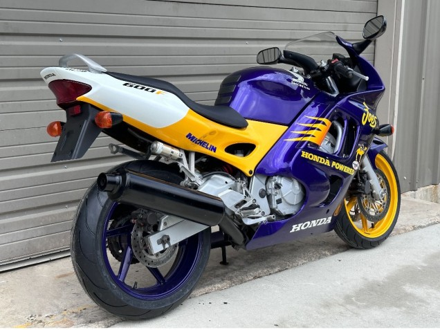 Carenados Moto Honda CBR600 F3 1995-1996 - Amarillo Plata Azul