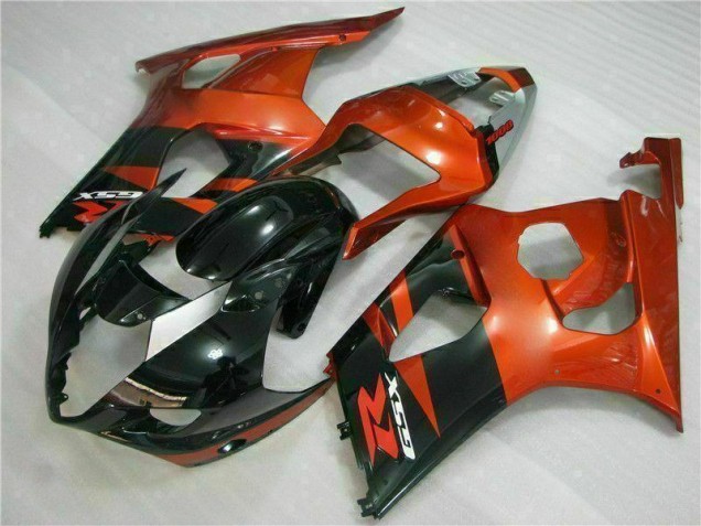 Marrón Negro Carenado Moto & Plástico Suzuki GSXR 1000 K3 2003-2004 Marrón Negro Carenado Moto & Plástico Suzuki GSXR 1000 K3 2003-2004