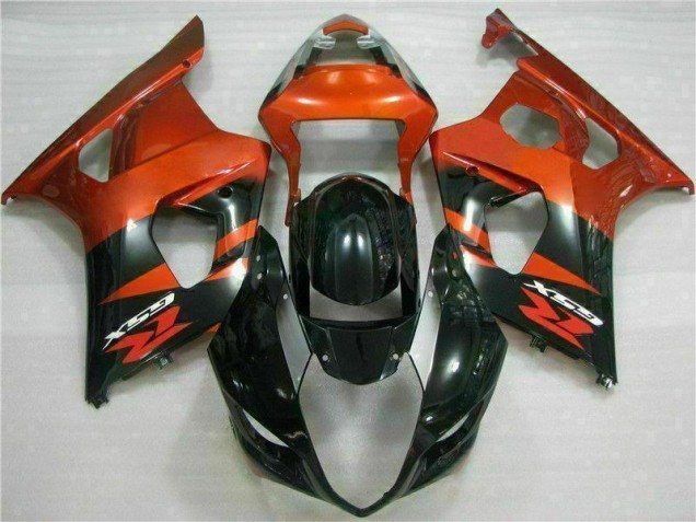 Marrón Negro Carenado Moto & Plástico Suzuki GSXR 1000 K3 2003-2004 Marrón Negro Carenado Moto & Plástico Suzuki GSXR 1000 K3 2003-2004