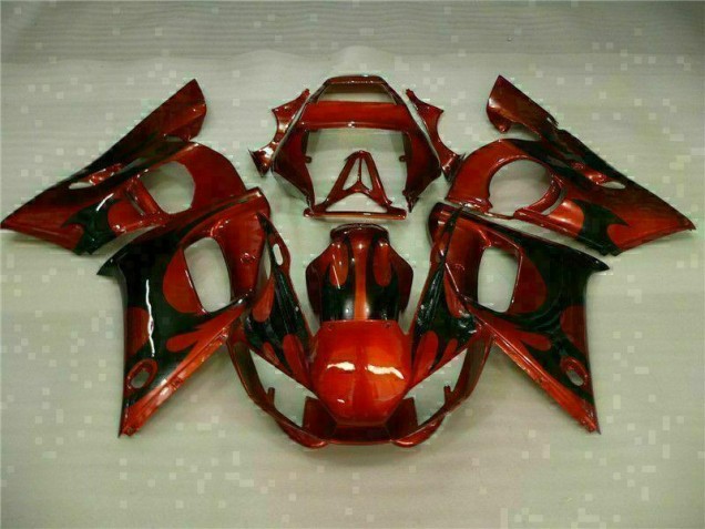 Marrón Plástica Moto Yamaha R6 1998-2002