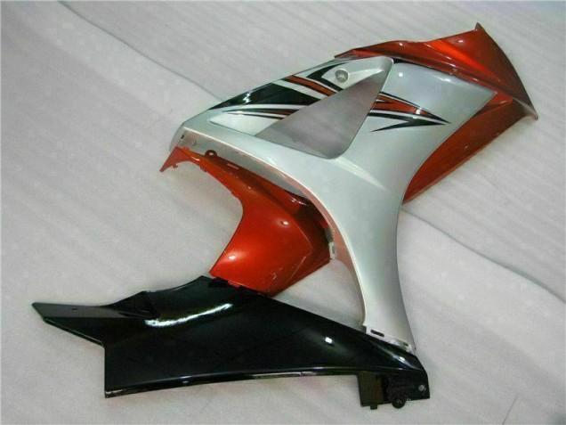 Marrón Plata Carenado Moto Suzuki GSXR 1000 K7 2007-2008