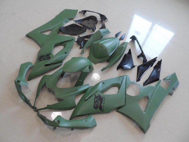 Mate Verde Militar Carenado Moto Suzuki GSXR 1000 K5 2005-2006