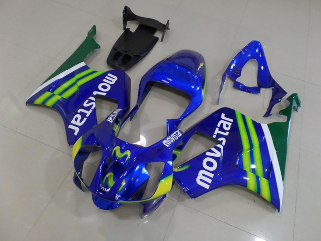 Movistar Carenado Moto Honda VTR 1000 2000-2006 Movistar Carenado Moto Honda VTR 1000 2000-2006
