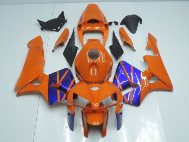 Naranja Azul Carenado Moto Honda CBR 600 RR 2005-2006