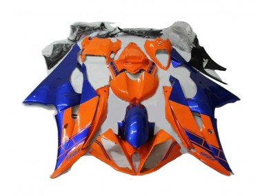 Naranja Azul Carenado Moto Yamaha R6 2008-2016
