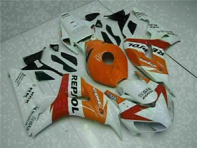 Naranja Blanco Repsol Carenado Moto Honda CBR 1000 RR 2004-2005