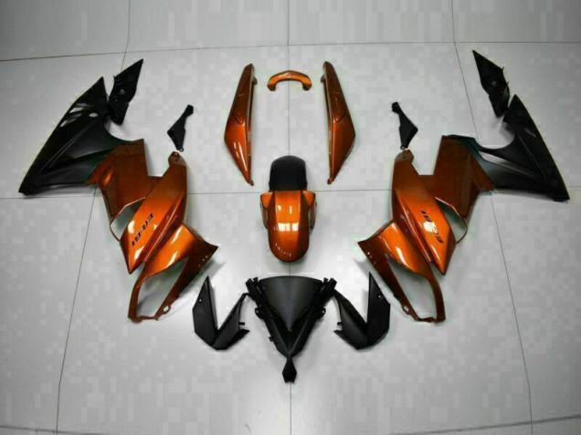 Naranja Carenado Moto Kawasaki EX650 2009-2011