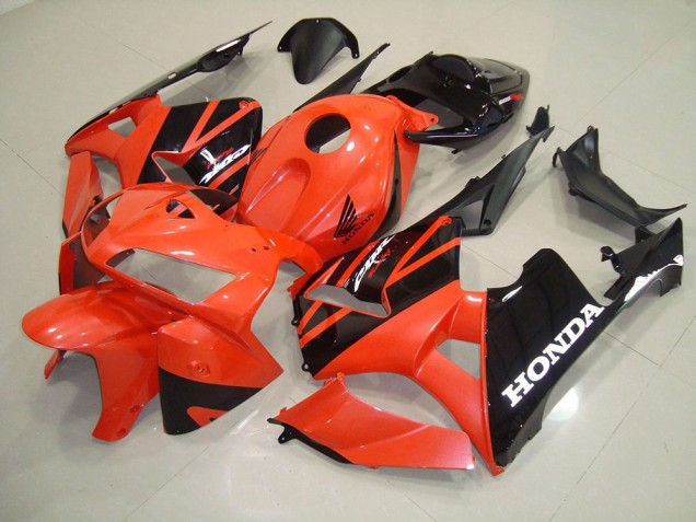 Naranja Carrocería Motocicletas Honda CBR 600 RR 2005-2006