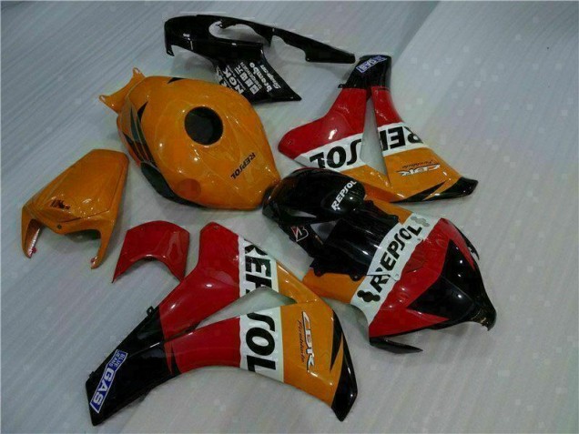 Naranja Kit ABS Carenado Motocicleta Honda CBR 1000 RR 2008-2011