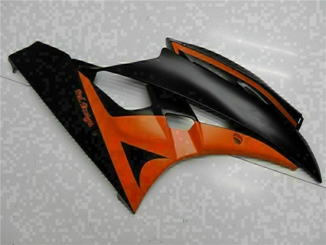 Naranja Negro ABS Kits Carenado Moto Yamaha R6 2006-2007 Naranja Negro ABS Kits Carenado Moto Yamaha R6 2006-2007