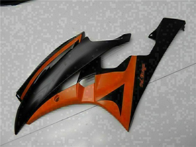 Naranja Negro ABS Kits Carenado Moto Yamaha R6 2006-2007 Naranja Negro ABS Kits Carenado Moto Yamaha R6 2006-2007