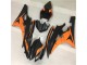 Naranja Negro ABS Moto Plástica Yamaha R6 2006-2007 Naranja Negro ABS Moto Plástica Yamaha R6 2006-2007