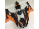 Naranja Negro ABS Moto Plástica Yamaha R6 2006-2007 Naranja Negro ABS Moto Plástica Yamaha R6 2006-2007