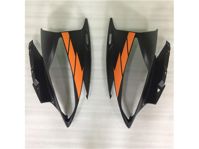 Naranja Negro ABS Moto Plástica Yamaha R6 2006-2007 Naranja Negro ABS Moto Plástica Yamaha R6 2006-2007