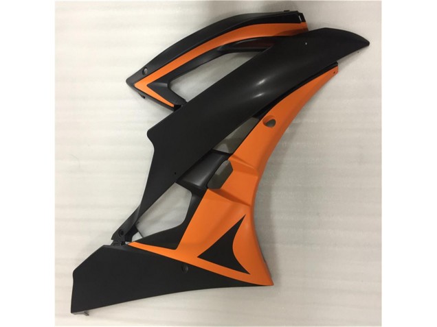 Naranja Negro ABS Moto Plástica Yamaha R6 2006-2007 Naranja Negro ABS Moto Plástica Yamaha R6 2006-2007