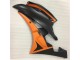 Naranja Negro ABS Moto Plástica Yamaha R6 2006-2007 Naranja Negro ABS Moto Plástica Yamaha R6 2006-2007