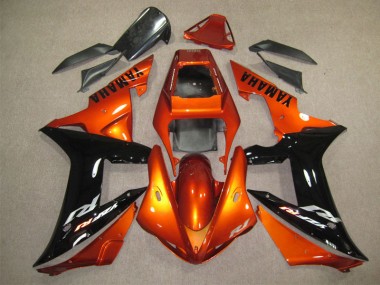 Naranja Negro ABS Moto Plástico Honda CBR 1000 RR 2004-2005
