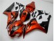 Naranja Negro Carenado Moto Honda CBR 1000 RR 2006-2007