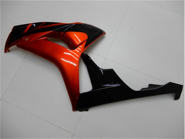 Naranja Negro Carenado Moto Honda CBR 1000 RR 2006-2007