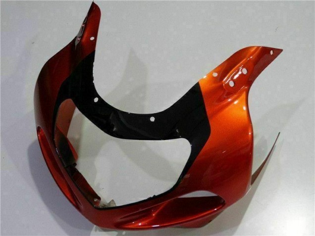 Naranja Negro Carenado Moto Suzuki GSXR 1000 K1 2000-2002 Naranja Negro Carenado Moto Suzuki GSXR 1000 K1 2000-2002