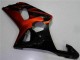 Naranja Negro Carenado Moto Suzuki GSXR 1000 K1 2000-2002 Naranja Negro Carenado Moto Suzuki GSXR 1000 K1 2000-2002