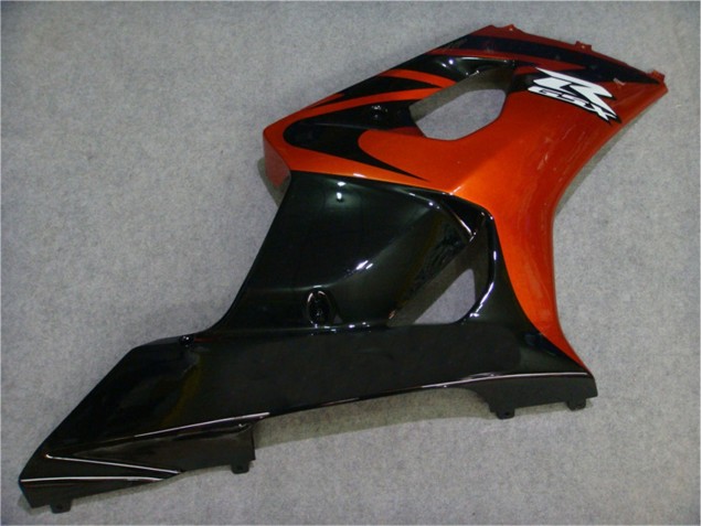 Naranja Negro Carenado Moto Suzuki GSXR 1000 K3 2003-2004
