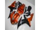 Naranja Negro Carenado Moto Yamaha R1 2002-2003