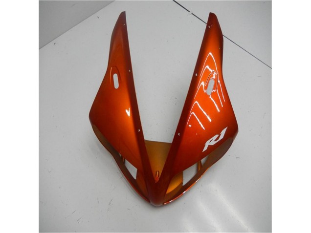 Naranja Negro Carenado Moto Yamaha R1 2002-2003
