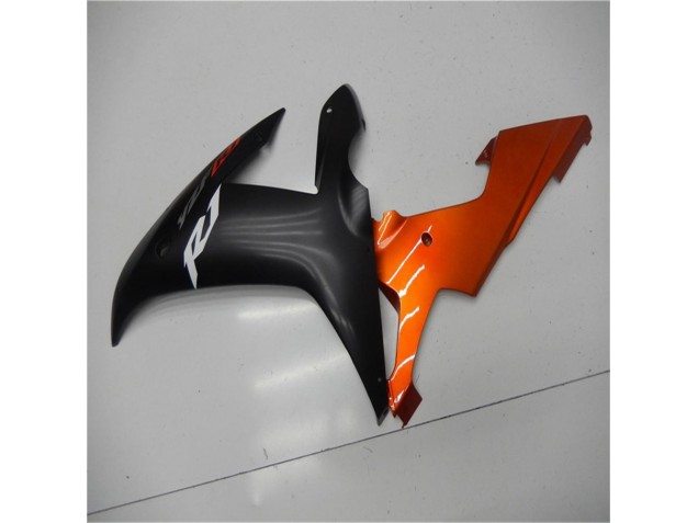 Naranja Negro Carenado Moto Yamaha R1 2002-2003