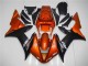 Naranja Negro Carenado Moto Yamaha R1 2002-2003