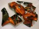Naranja Negro Carenado & Plástico Moto Honda CBR 600 RR 2005-2006