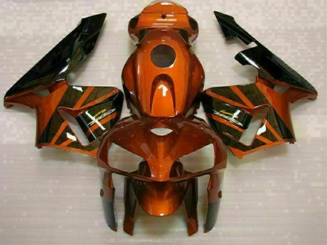 Naranja Negro Carenado & Plástico Moto Honda CBR 600 RR 2005-2006