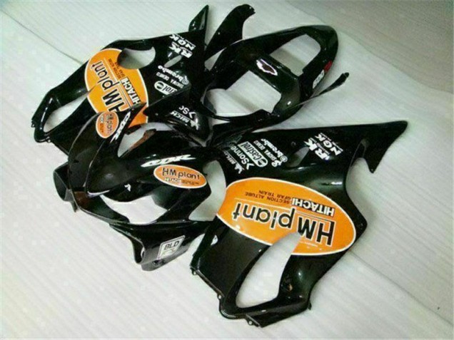 Naranja Negro Carrocería Motocicletas Honda CBR 600 F4i 2001-2003
