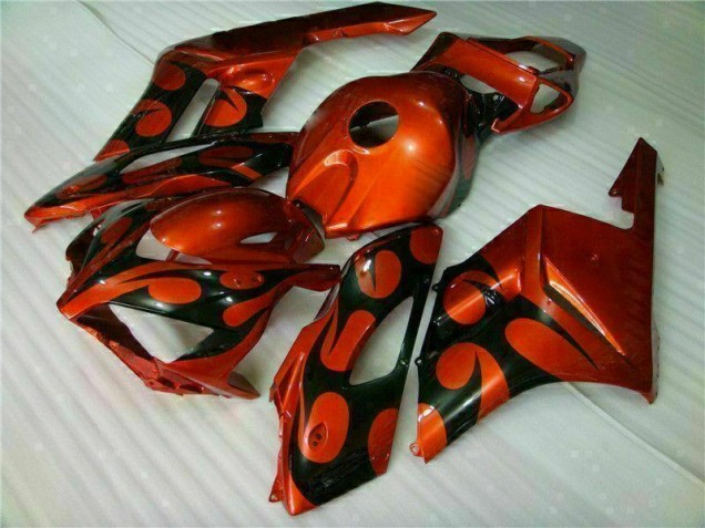 Naranja Negro Kit Carenado Moto Honda CBR 1000 RR 2004-2005