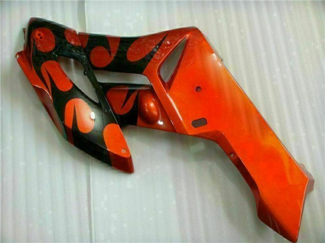 Naranja Negro Kit Carenado Moto Honda CBR 1000 RR 2004-2005