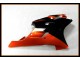 Naranja Negro Kit Carenado Moto Honda CBR 600 F4i 2001-2003