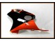 Naranja Negro Kit Carenado Moto Honda CBR 600 F4i 2001-2003