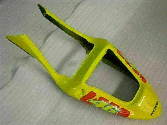 Naranja Negro Kit Completo Carenado Moto Honda CBR 600 F4i 2001-2003